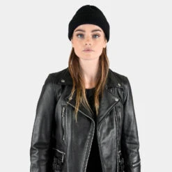 Bronson – Black Cotton Beanie -Straight To Hell bro cot w 2