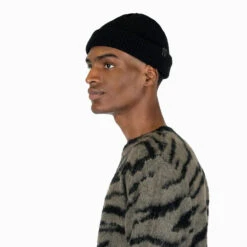 Bronson – Black Cotton Beanie -Straight To Hell bro cot w 3