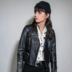 Bronson – Black Viscose Beanie -Straight To Hell broson viscose