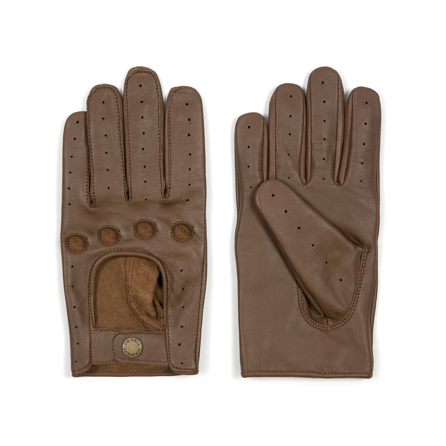 Bullitt – Brown Leather Gloves 1 Bullitt – Brown Leather Gloves