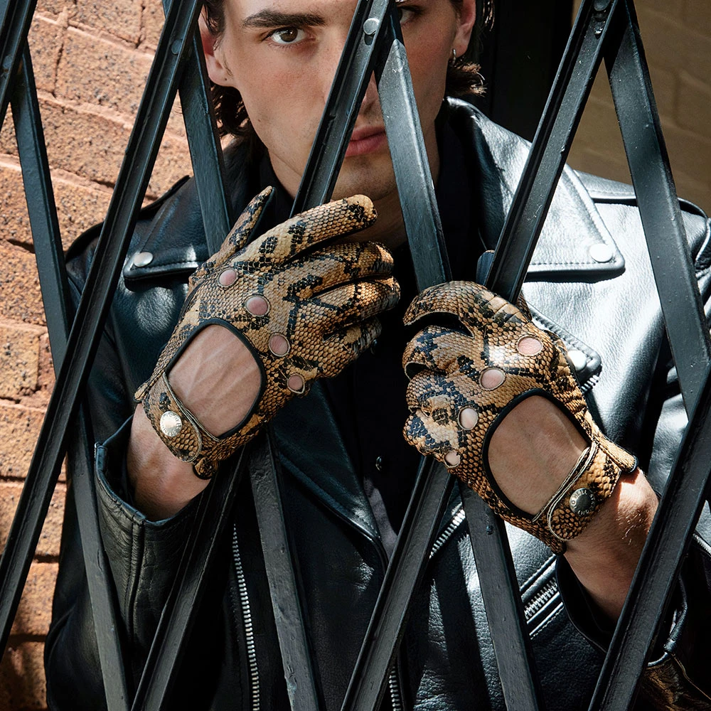 Bullitt – Snakeskin Leather Gloves – 15 Year Anniversary 5 Bullitt – Snakeskin Leather Gloves – 15 Year Anniversary - Image 5