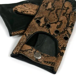 Bullitt – Snakeskin Leather Gloves – 15 Year Anniversary 8 Bullitt – Snakeskin Leather Gloves – 15 Year Anniversary -Straight To Hell bul sna men w 2