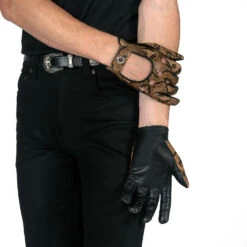 Bullitt – Snakeskin Leather Gloves – 15 Year Anniversary 7 Bullitt – Snakeskin Leather Gloves – 15 Year Anniversary -Straight To Hell bul sna men w 4