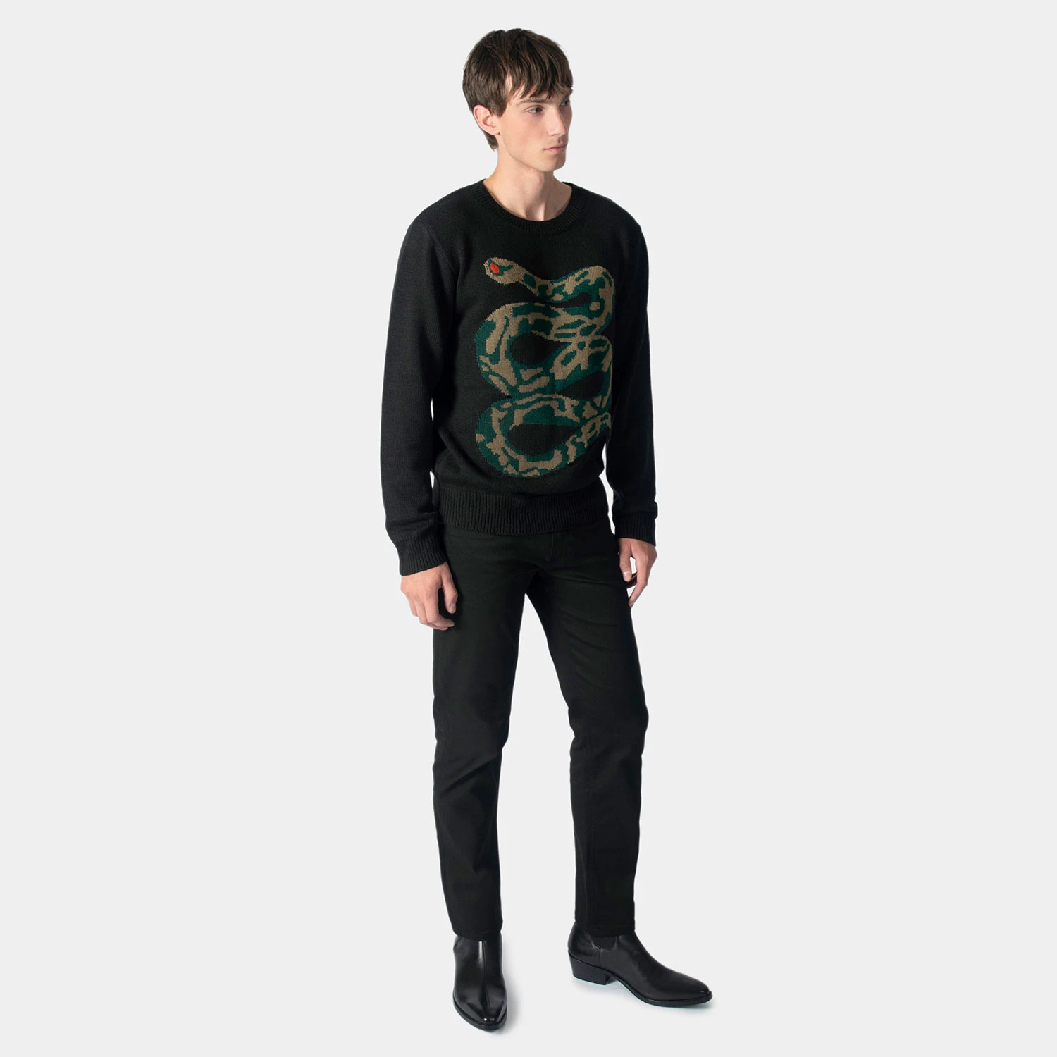 Catching Sparks – Snake Sweater 3 Catching Sparks – Snake Sweater - Image 3