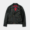 Commando – Black And Brass Leather Jacket