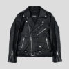Commando – Black And Nickel – Black Lining – Leather Jacket