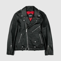 Commando – Black And Nickel Leather Jacket