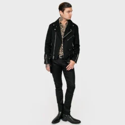 Commando – Twill Jacket 15 Commando – Twill Jacket -Straight To Hell com blk twi men web 2