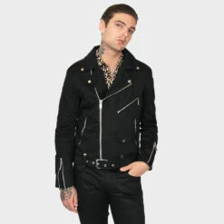 Commando – Twill Jacket 14 Commando – Twill Jacket -Straight To Hell com blk twi men web 9