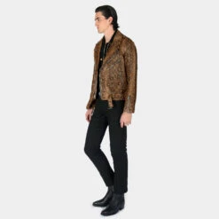 Commando – Snakeskin Leather Jacket – 15 Year Anniversary -Straight To Hell com bro sna men w 4