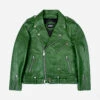 Commando – Cactus Green Leather Jacket