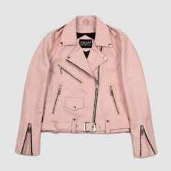 Commando – Dusty Pink Leather Jacket (Size XS, M)