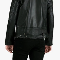 Commando Lightweight – Black And Nickel Leather Jacket 19 Commando Lightweight – Black And Nickel Leather Jacket -Straight To Hell com lig blk nic men 2021 w 3