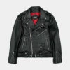 Commando Lightweight – Black And Nickel Leather Jacket