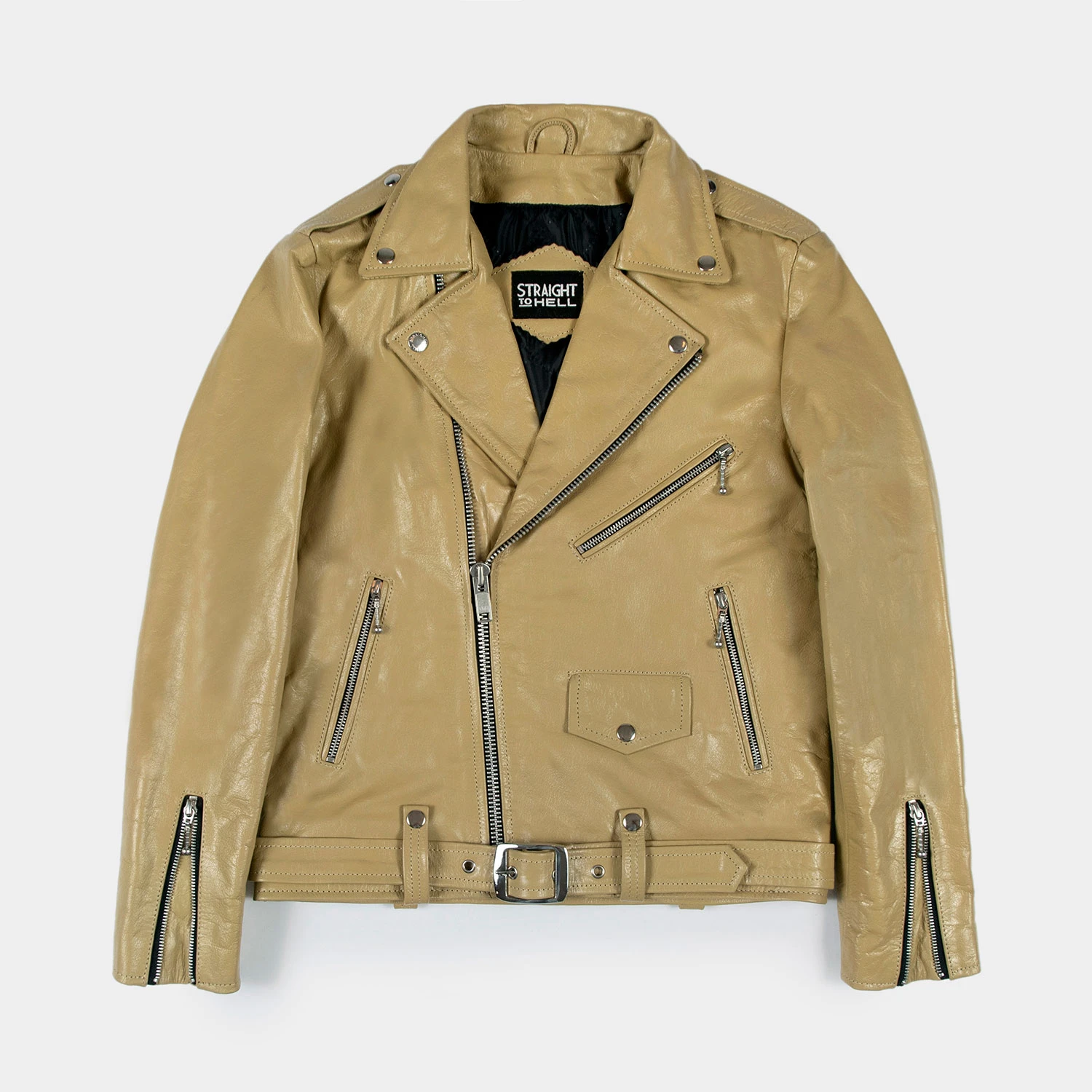Commando – Prairie Sand Leather Jacket – 15 Year Anniversary (Size 34S, 34, 36S, 36, 38S, 38, 40, 42, 44, 46, 48, 50, 52, 54) 1 Commando – Prairie Sand Leather Jacket – 15 Year Anniversary (Size 34S, 34, 36S, 36, 38S, 38, 40, 42, 44, 46, 48, 50, 52, 54)