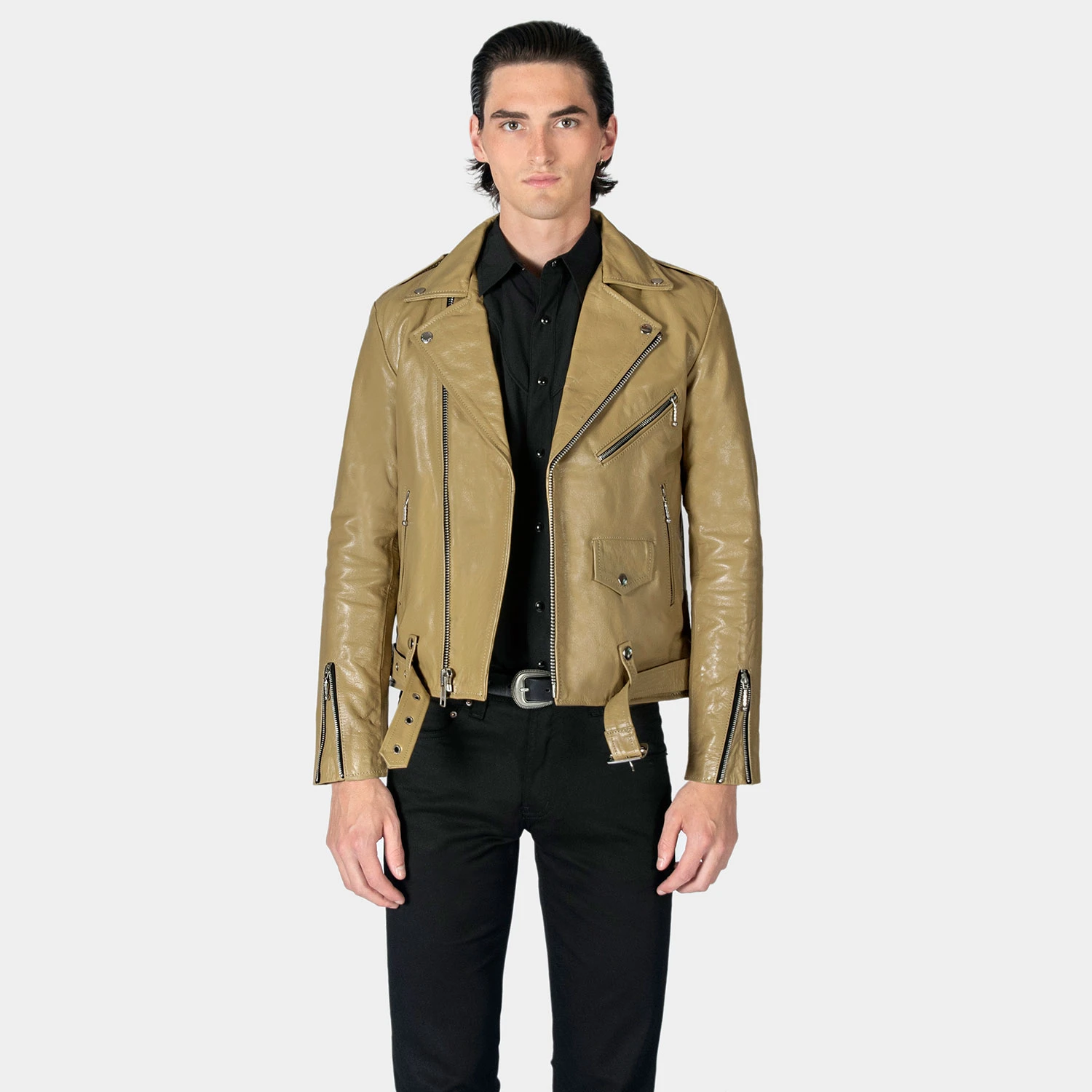 Commando – Prairie Sand Leather Jacket – 15 Year Anniversary (Size 34S, 34, 36S, 36, 38S, 38, 40, 42, 44, 46, 48, 50, 52, 54) 2 Commando – Prairie Sand Leather Jacket – 15 Year Anniversary (Size 34S, 34, 36S, 36, 38S, 38, 40, 42, 44, 46, 48, 50, 52, 54) - Image 2
