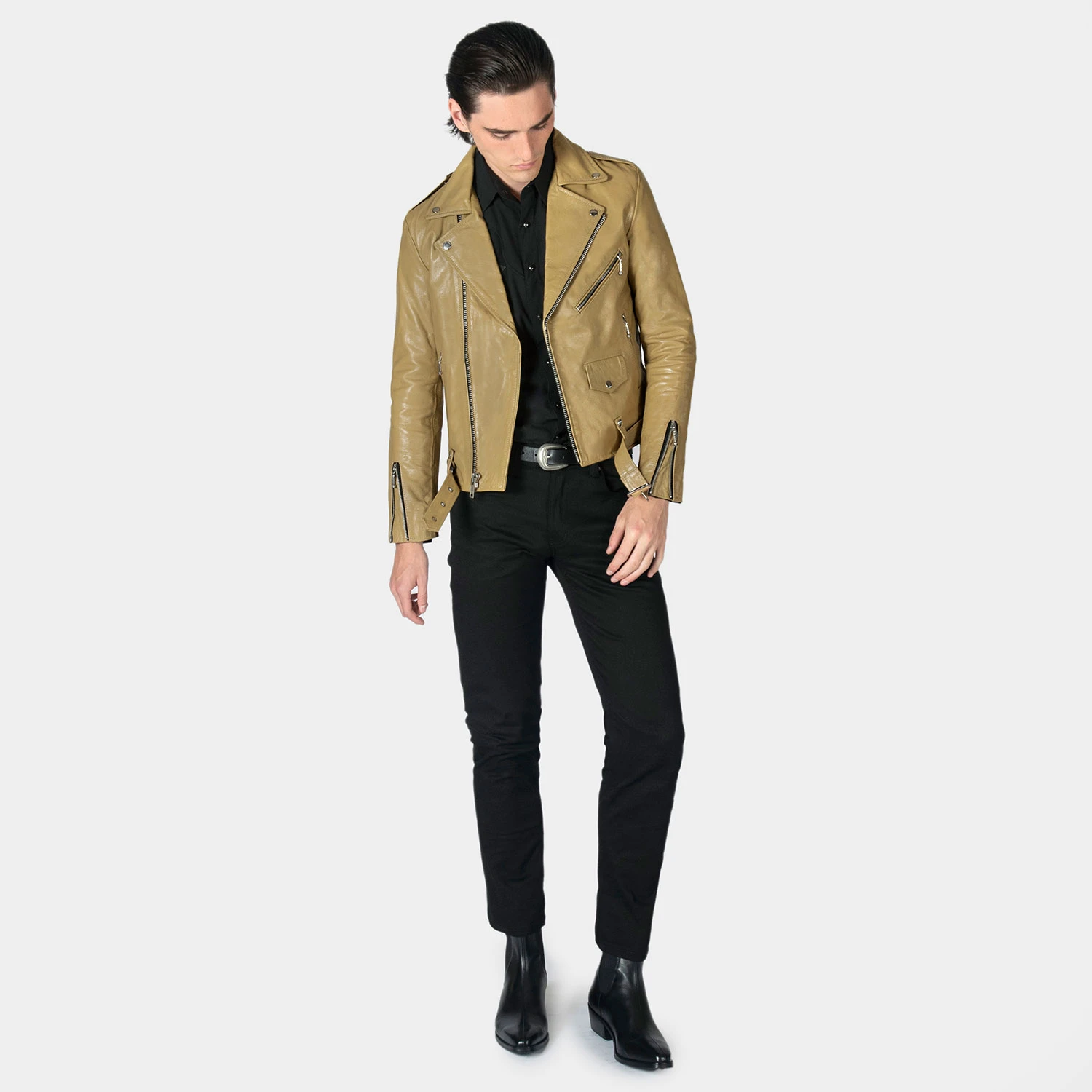 Commando – Prairie Sand Leather Jacket – 15 Year Anniversary (Size 34S, 34, 36S, 36, 38S, 38, 40, 42, 44, 46, 48, 50, 52, 54) 4 Commando – Prairie Sand Leather Jacket – 15 Year Anniversary (Size 34S, 34, 36S, 36, 38S, 38, 40, 42, 44, 46, 48, 50, 52, 54) - Image 4