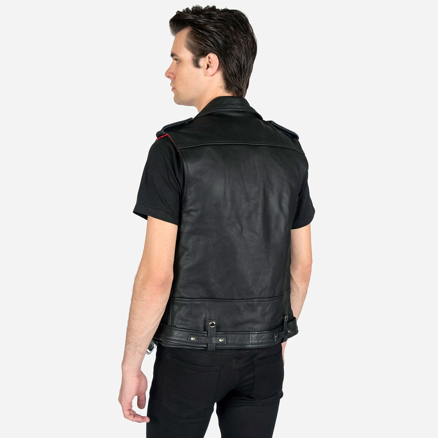 Commando Vest – Leather Vest 8 Commando Vest – Leather Vest - Image 8