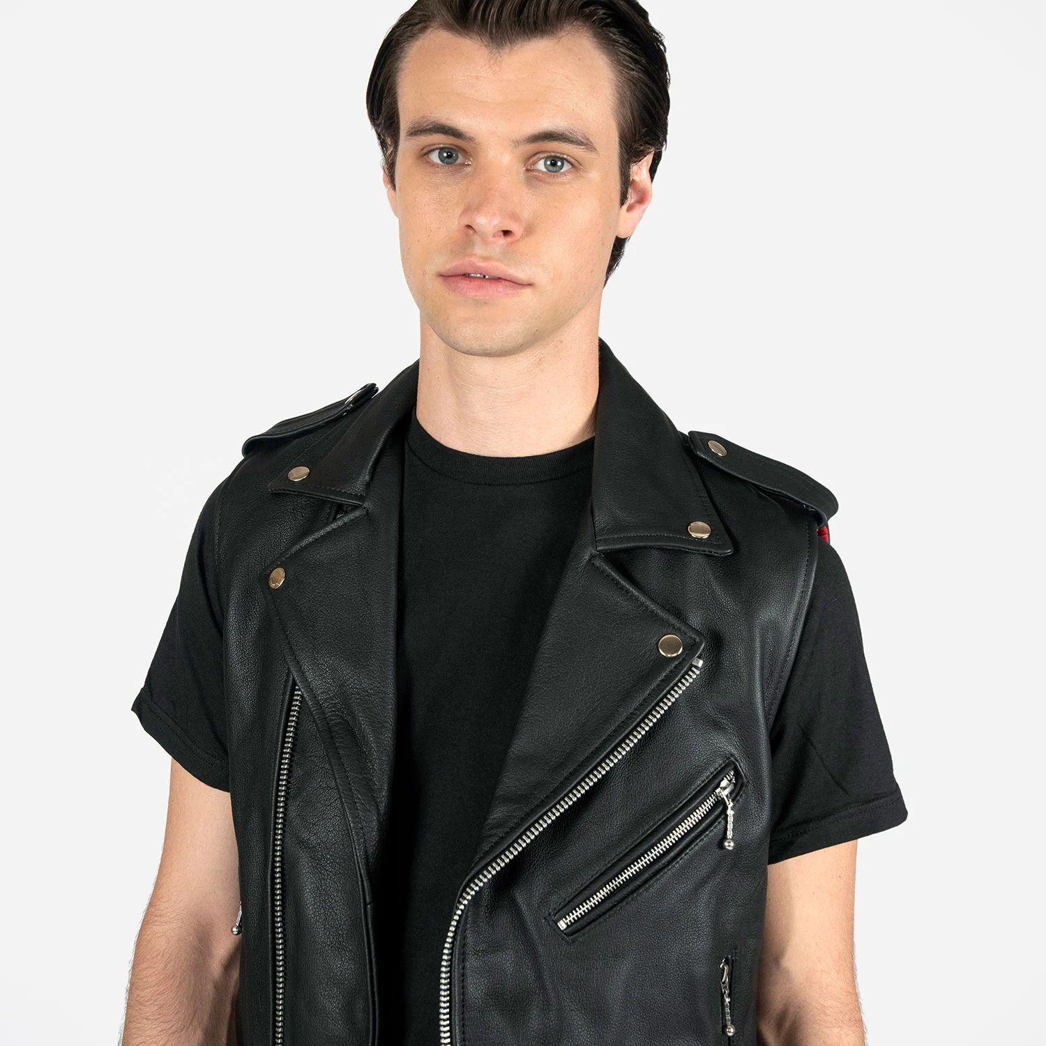 Commando Vest – Leather Vest 5 Commando Vest – Leather Vest - Image 5