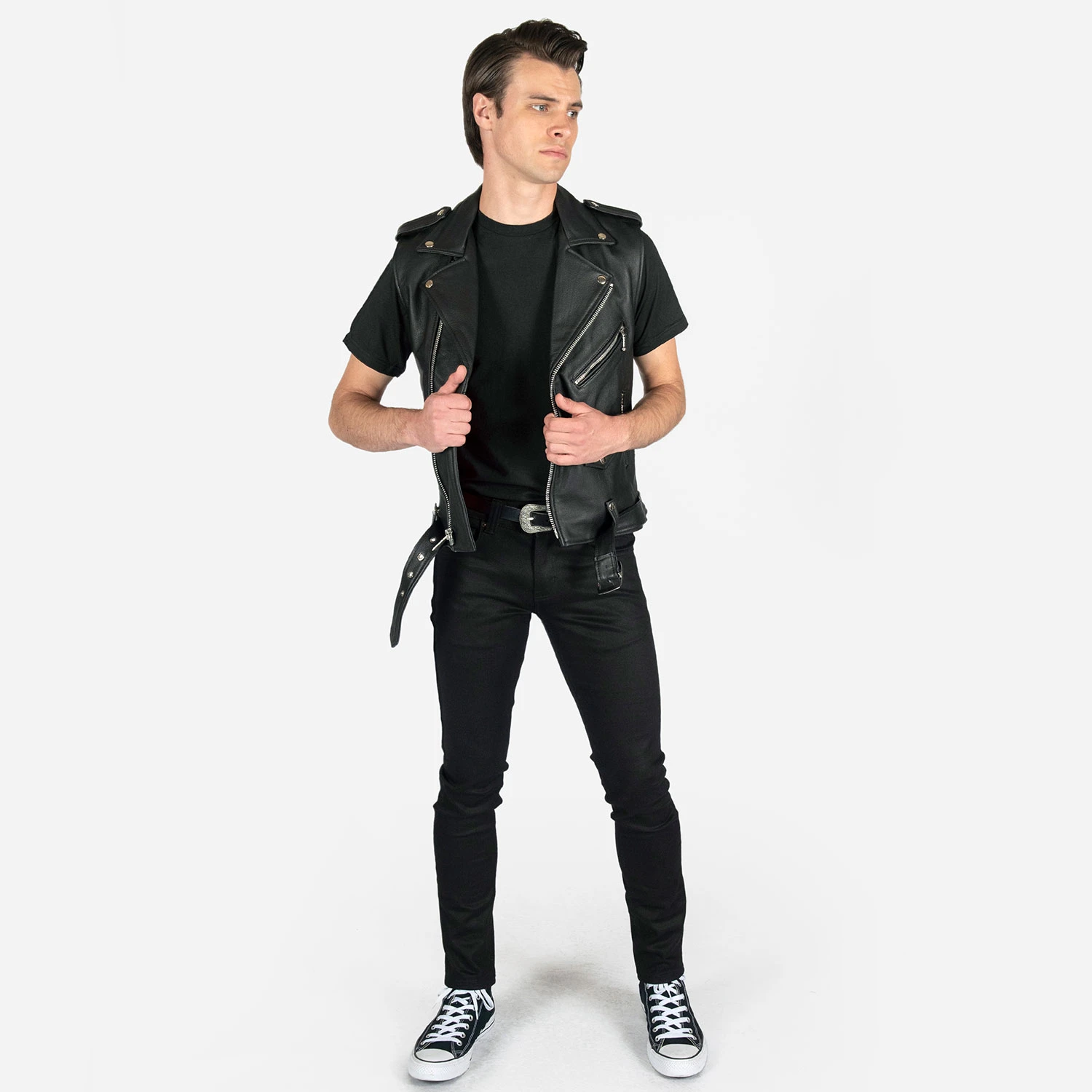 Commando Vest – Leather Vest 4 Commando Vest – Leather Vest - Image 4