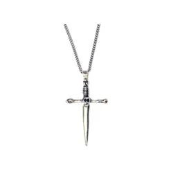 Dagger Eyes – Skull And Dagger Necklace