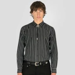 Death Or Glory – Bolo Tie With Onyx Eyes -Straight To Hell dea or glo bol tie w 4