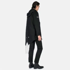 Defender – Black Fishtail Parka -Straight To Hell def blk w 10