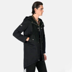 Defender – Black Fishtail Parka -Straight To Hell def blk w 13