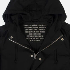 Defender – Black Fishtail Parka -Straight To Hell def blk w 3