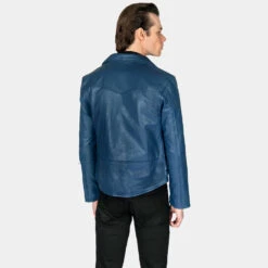 Defector – Blue Leather Jacket 17 Defector – Blue Leather Jacket -Straight To Hell def blu men w 6