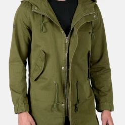 Defender – Green Fishtail Parka 27 Defender – Green Fishtail Parka -Straight To Hell def par w 10