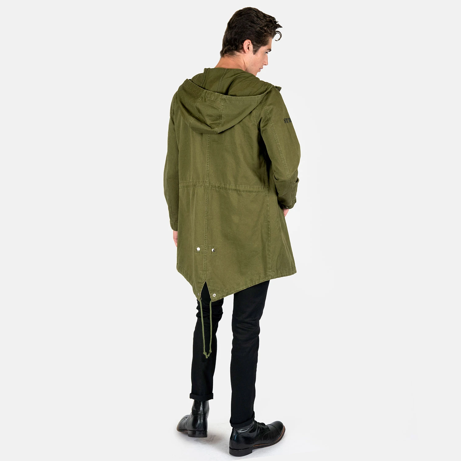 Defender – Green Fishtail Parka 10 Defender – Green Fishtail Parka - Image 10