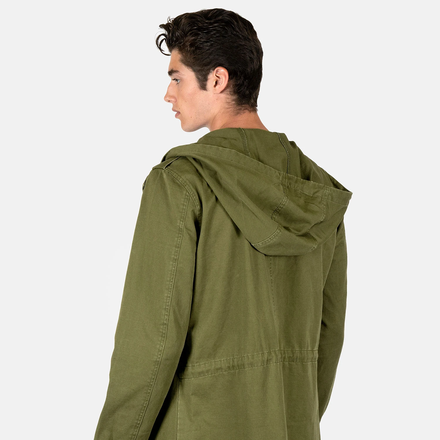 Defender – Green Fishtail Parka 6 Defender – Green Fishtail Parka - Image 6