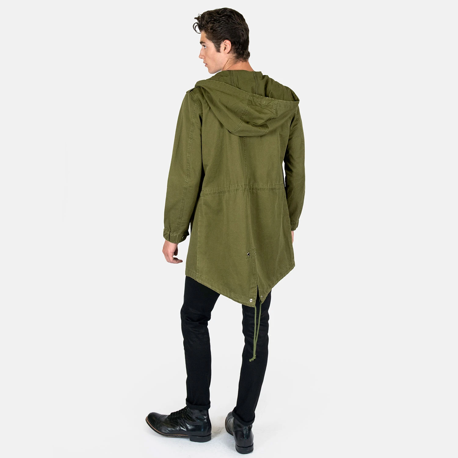 Defender – Green Fishtail Parka 4 Defender – Green Fishtail Parka - Image 4