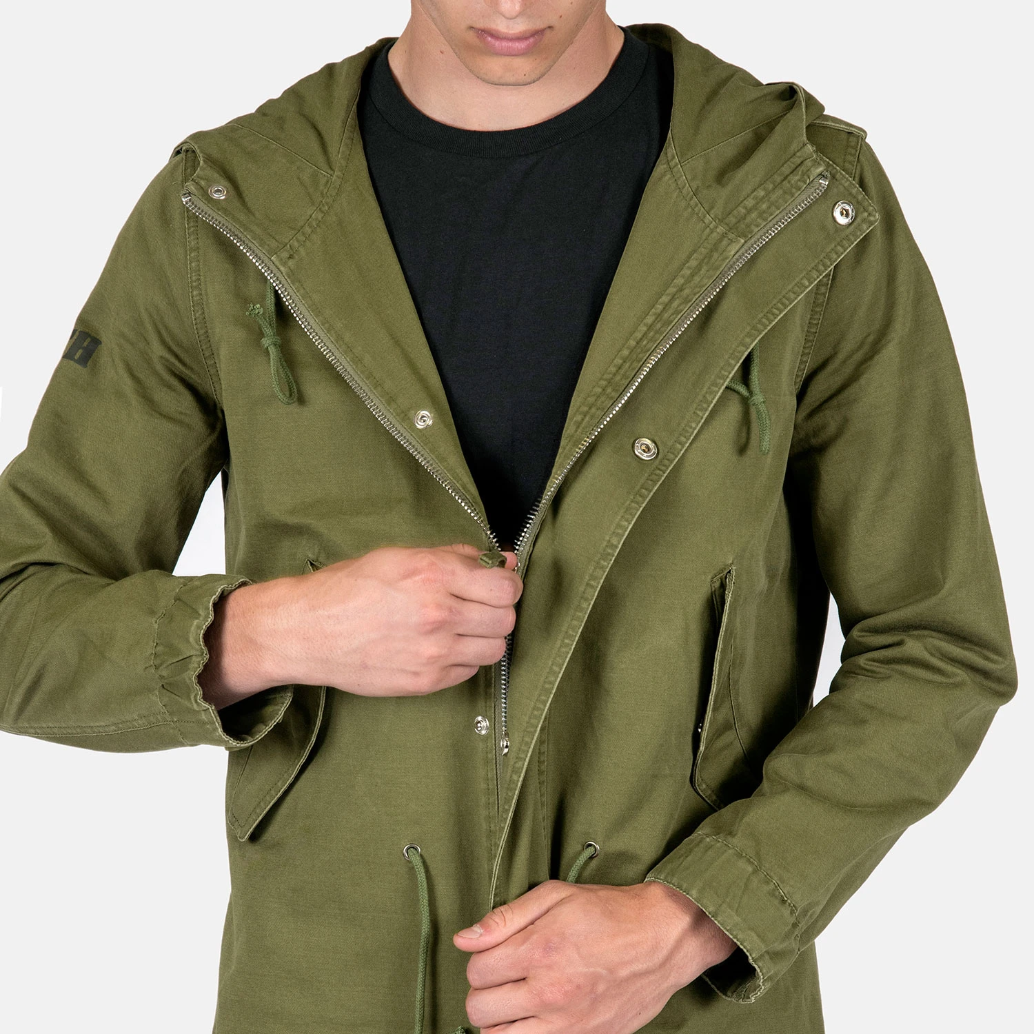 Defender – Green Fishtail Parka 13 Defender – Green Fishtail Parka - Image 13