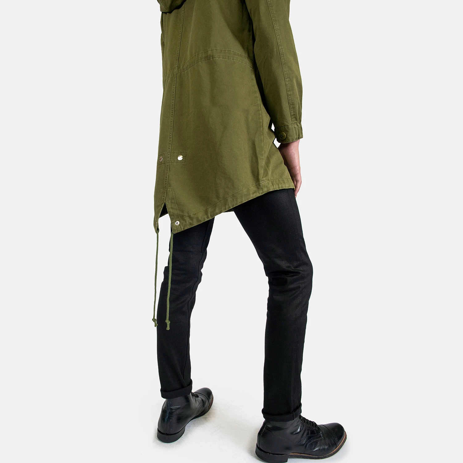 Defender – Green Fishtail Parka 12 Defender – Green Fishtail Parka - Image 12