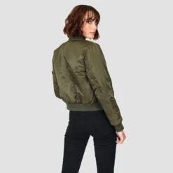 Del Bomber – Black And Green Reversible Flight Jacket 25 Del Bomber – Black And Green Reversible Flight Jacket -Straight To Hell del bomber blk grn web 12