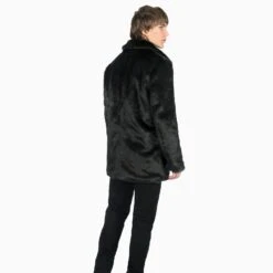 DeVille – Black Faux Fur Coat 20 DeVille – Black Faux Fur Coat -Straight To Hell dev blk men w 7
