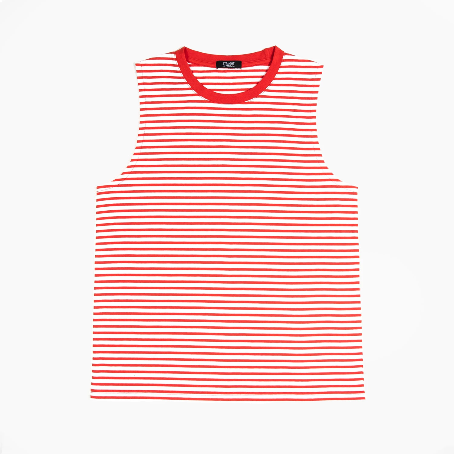 Diego – Red And White Striped Tank Top (Size XS, S, M, L, XL, 2XL) 1 Diego – Red And White Striped Tank Top (Size XS, S, M, L, XL, 2XL)