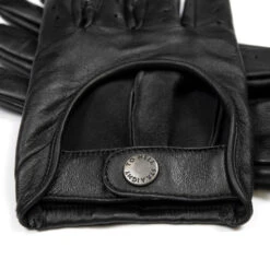 Dillon – Leather Gloves -Straight To Hell dillon blk unlined men detail web