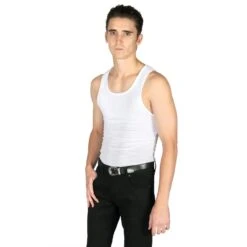 Durango – 3-Pack Of Tank Top Undershirts -Straight To Hell dur wht w 4