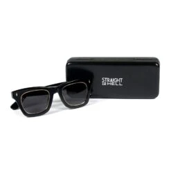 Falcon – Black With Brass Sunglasses -Straight To Hell fal blk bra w 7