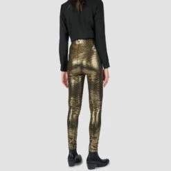 Fever – Disco Gold Leggings (Size 25, 26, 27, 28, 29, 30, 31, 32, 33) -Straight To Hell fev gol w 3