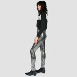 Fever – Disco Silver Leggings (Size 25, 26, 27, 28, 29, 33) 14 Fever – Disco Silver Leggings (Size 25, 26, 27, 28, 29, 33) -Straight To Hell fev sil w 5