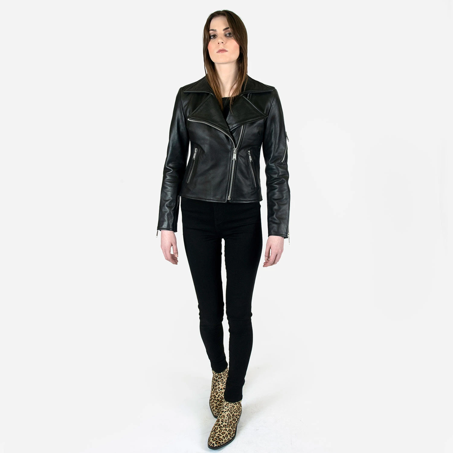 Flash – Leather Jacket (Size XS, S, L, 2XL, 3XL) 6 Flash – Leather Jacket (Size XS, S, L, 2XL, 3XL) - Image 6