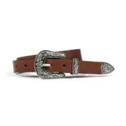 Freddie – Brown Leather Belt (Size S, M, L, 2XL, 3XL, 4XL)