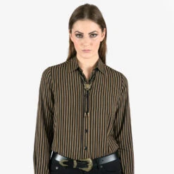 Gabrielle – Cheetah Bolo Tie -Straight To Hell gab bolo tie w 5