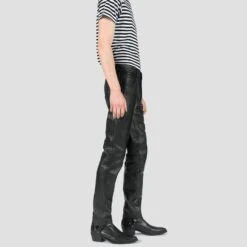 Good Guy Joe – Slim Fit Leather Pants 11 Good Guy Joe – Slim Fit Leather Pants -Straight To Hell goo guy joe lea w 4