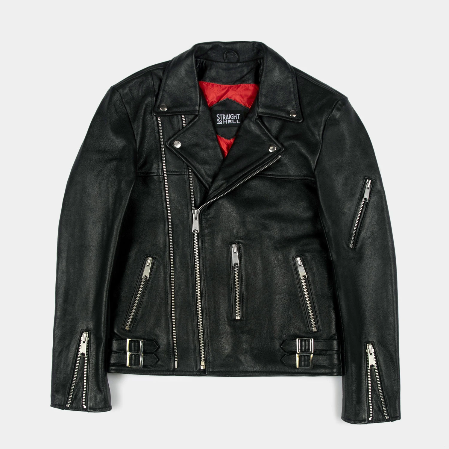 Grifter – Leather Jacket (Size 34S, 34, 36S, 36, 38S, 50, 52, 54) 1 Grifter – Leather Jacket (Size 34S, 34, 36S, 36, 38S, 50, 52, 54)
