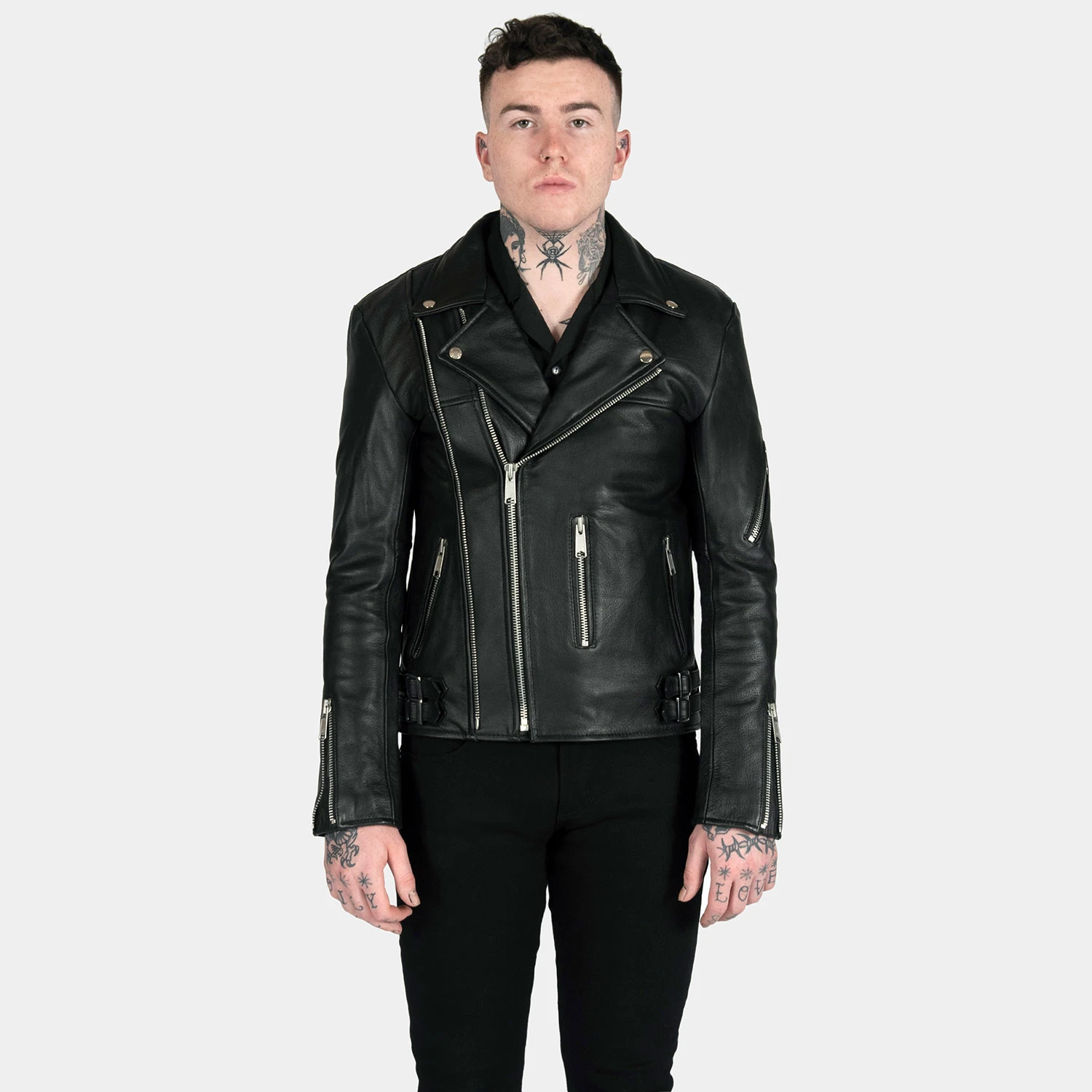 Grifter – Leather Jacket (Size 34S, 34, 36S, 36, 38S, 50, 52, 54) 9 Grifter – Leather Jacket (Size 34S, 34, 36S, 36, 38S, 50, 52, 54) - Image 9